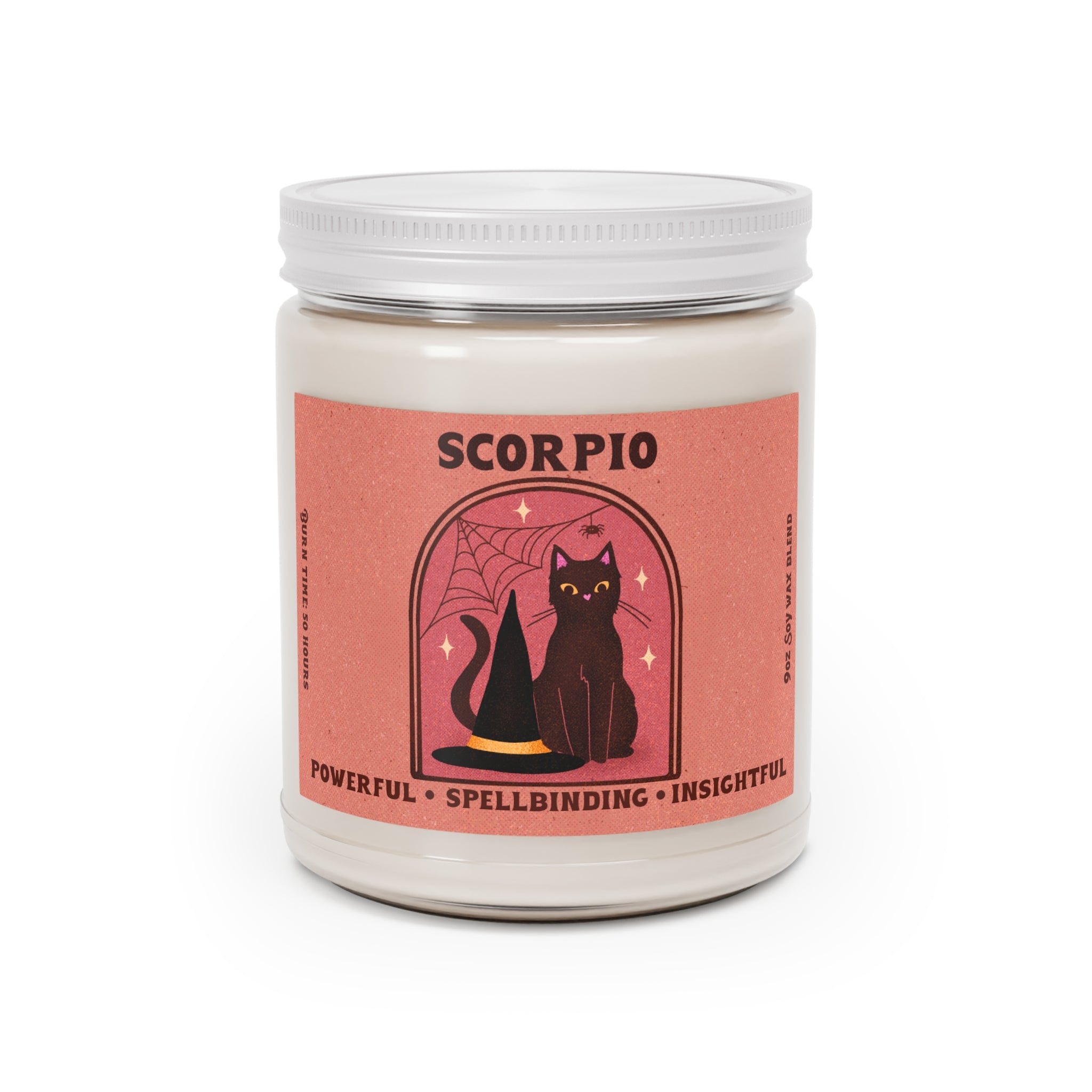 Spooky Cat Candle - Scorpio