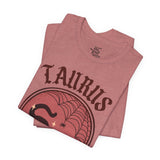 Taurus Spooky Cat Astrology Tee