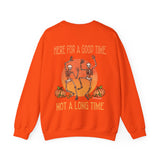 Good Time, Not a Long Time Skeleton Crewneck