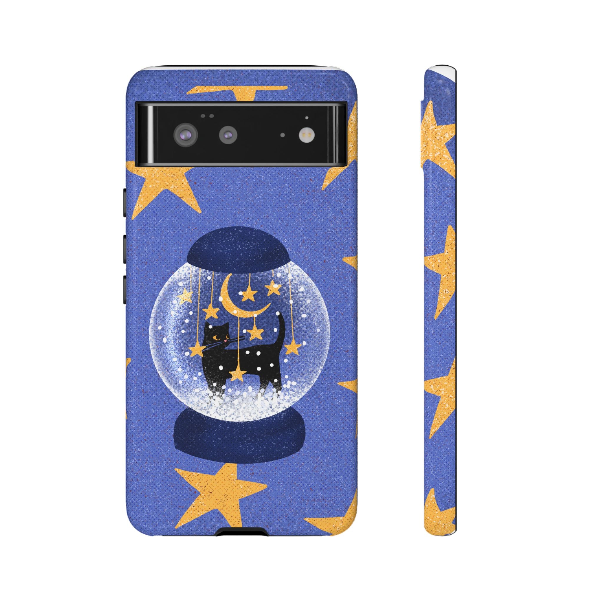 Snow Globe Kitty Phone Cases