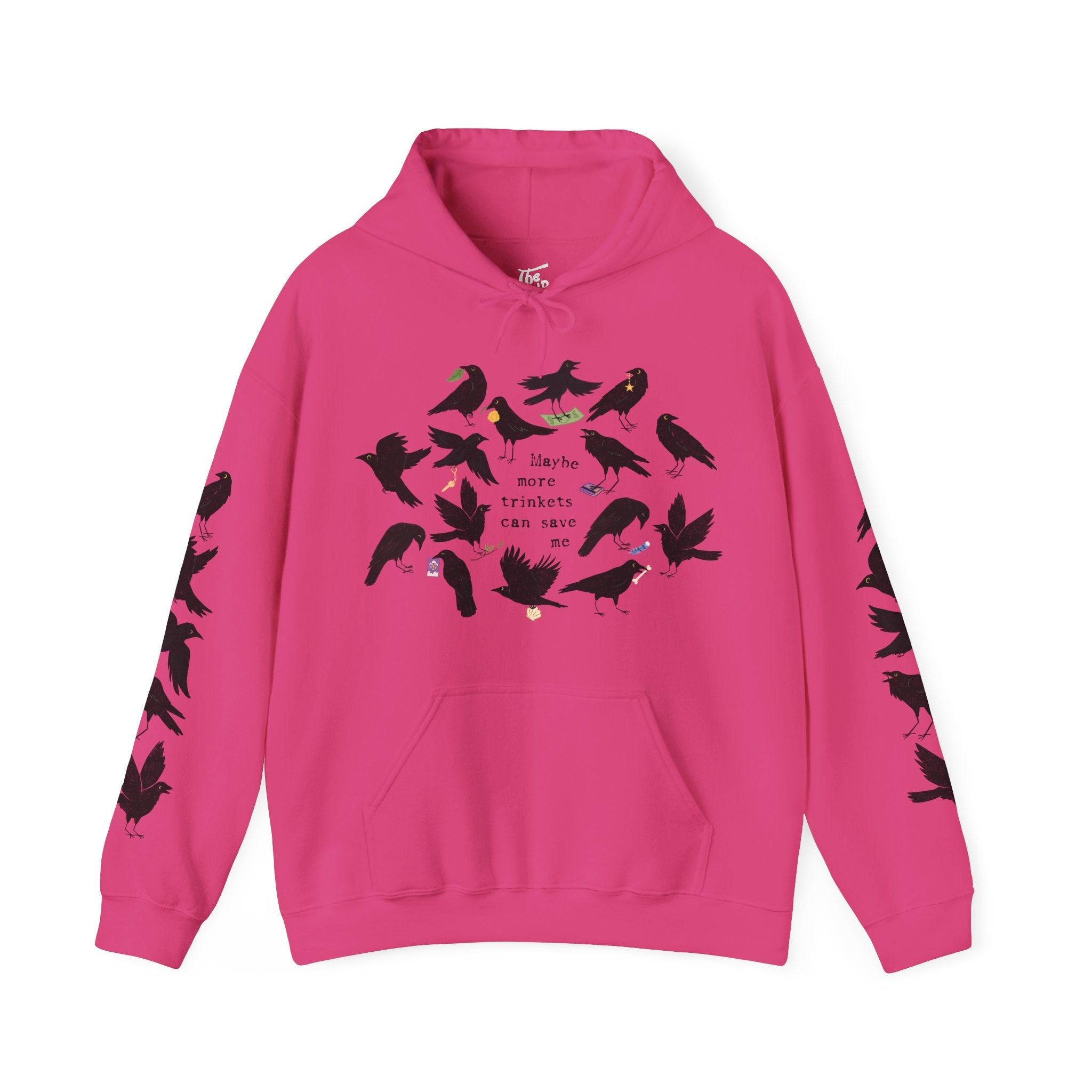More Trinkets Crow Hoodie