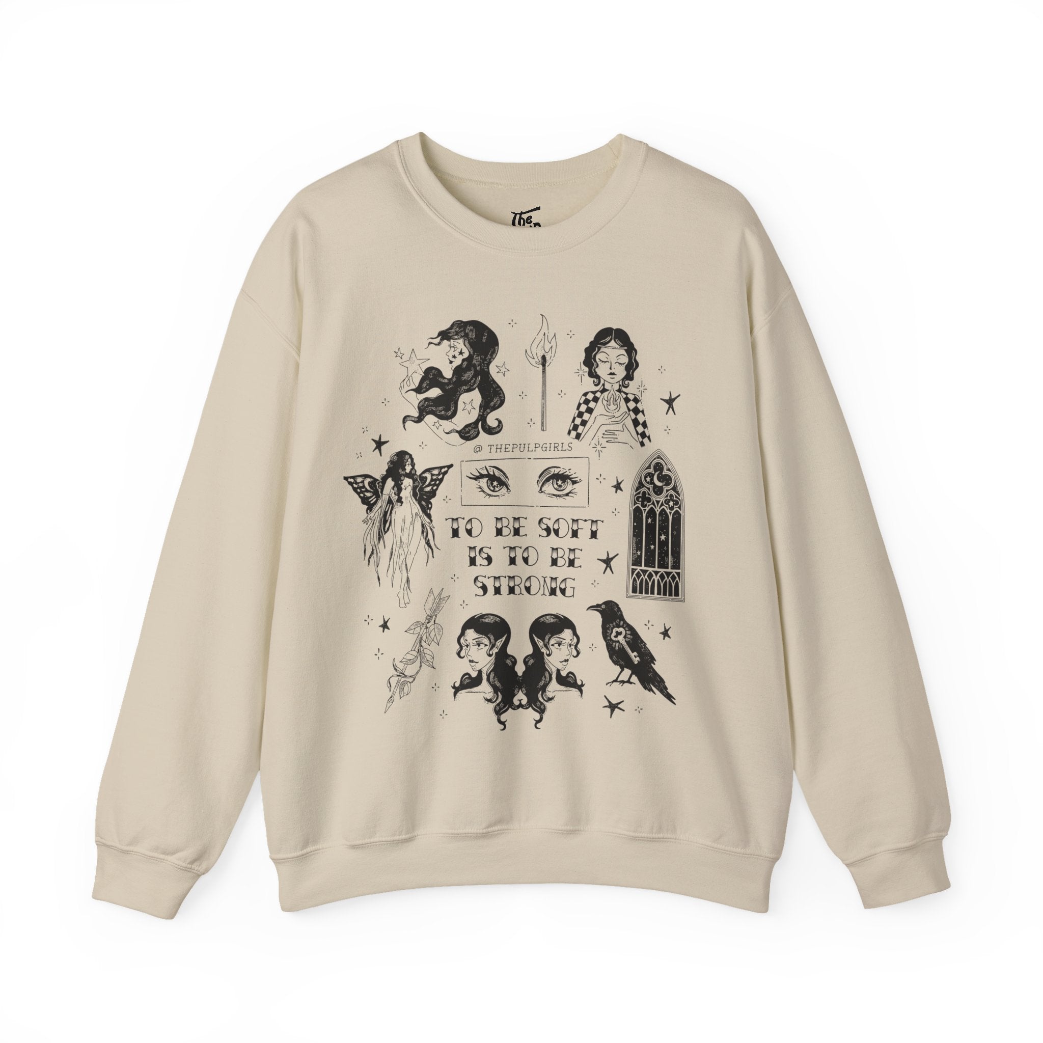 Soft & Strong Tattoo Crewneck