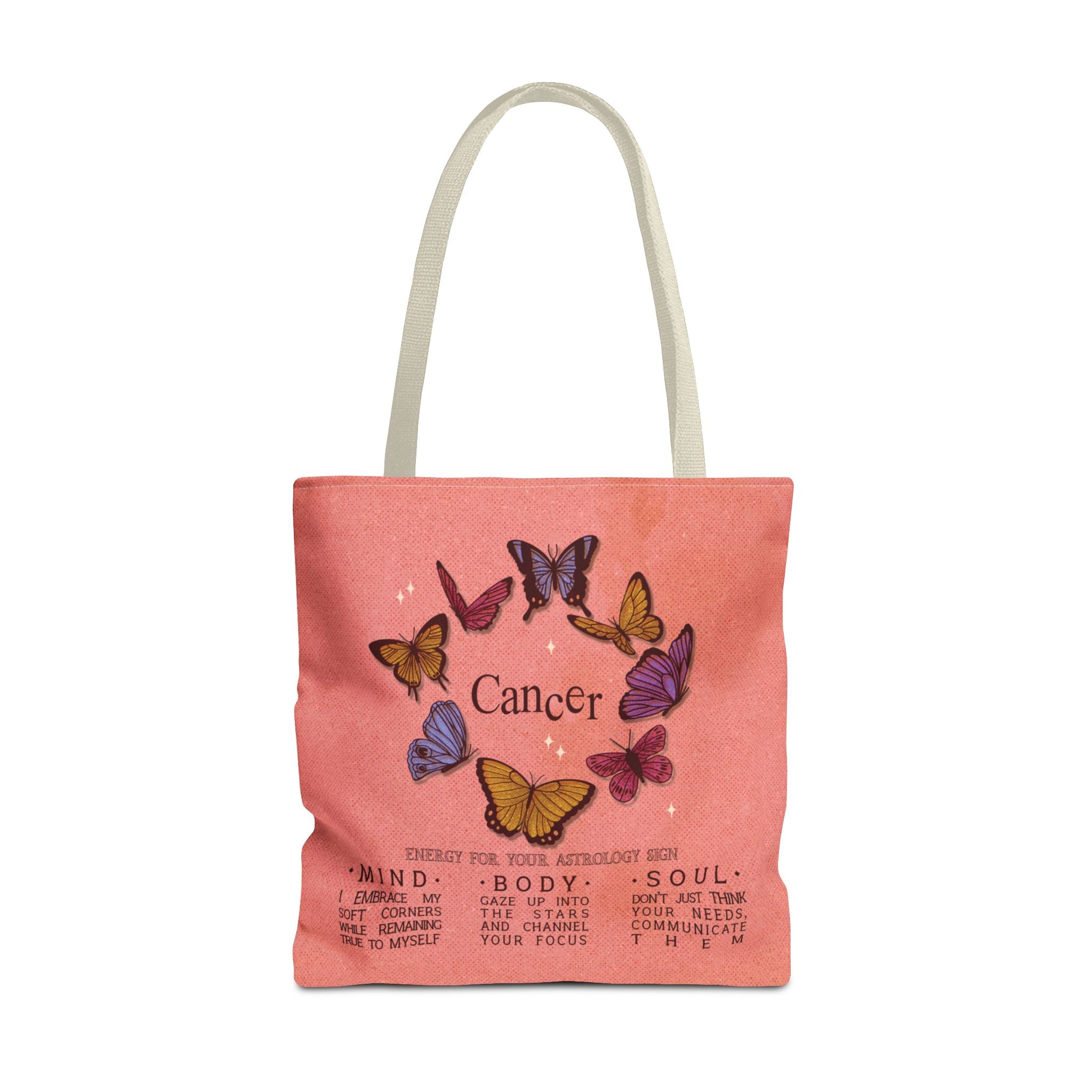Cancer Butterfly Astrology Tote
