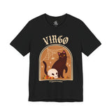 Virgo Spooky Cat Astrology Tee
