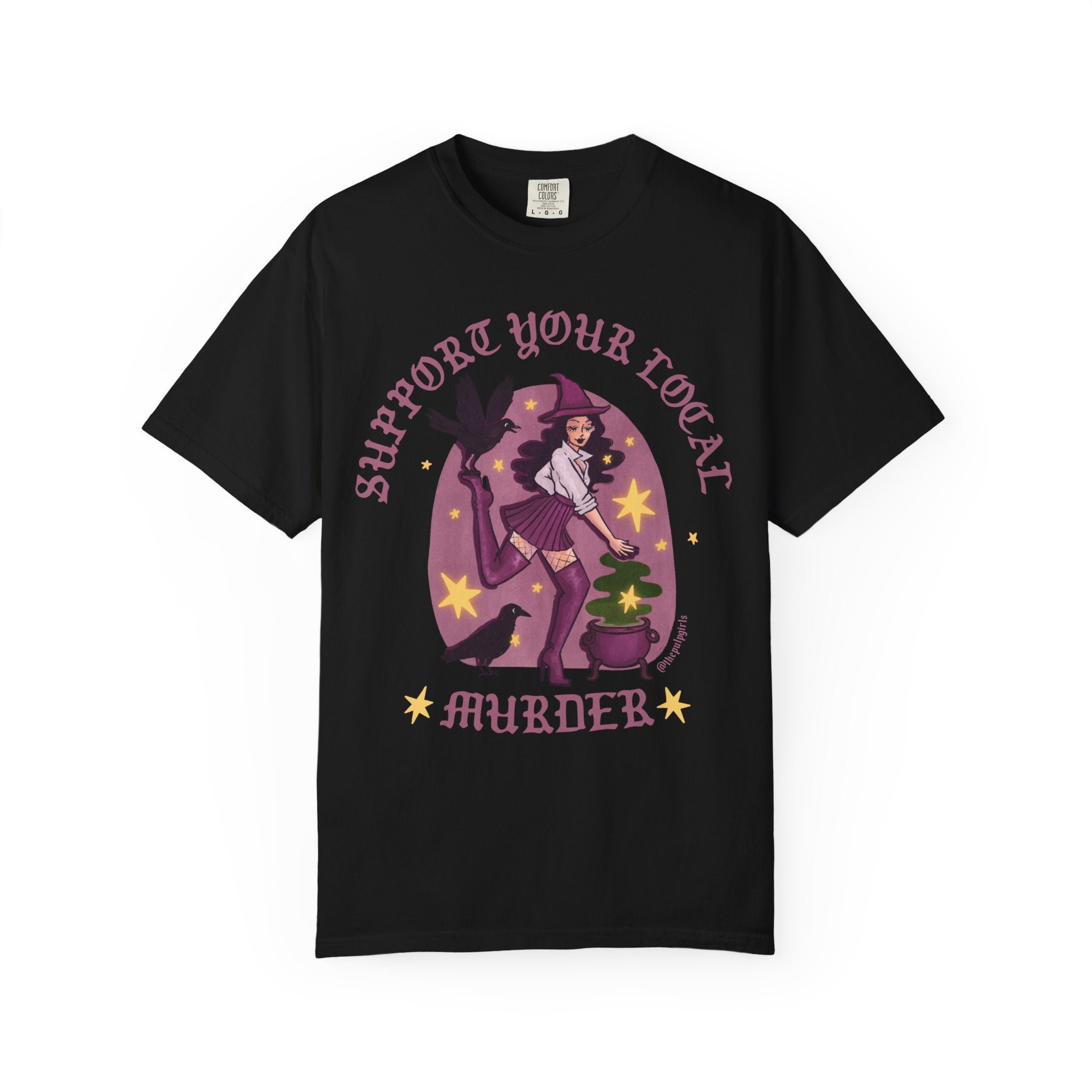 Support Crows Witchy Tee