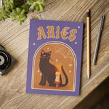 Aries Spooky Cat Astrology Journal