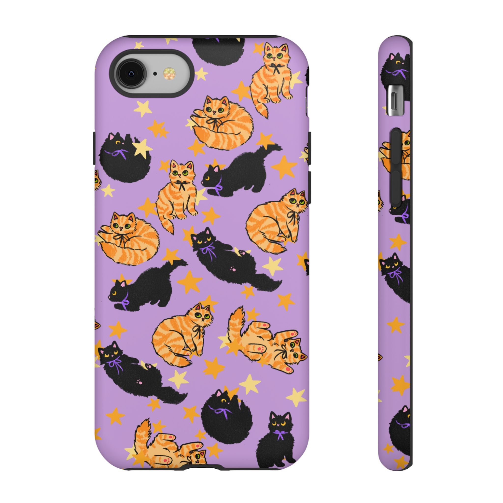 All The Kitties Phone Case - Purple