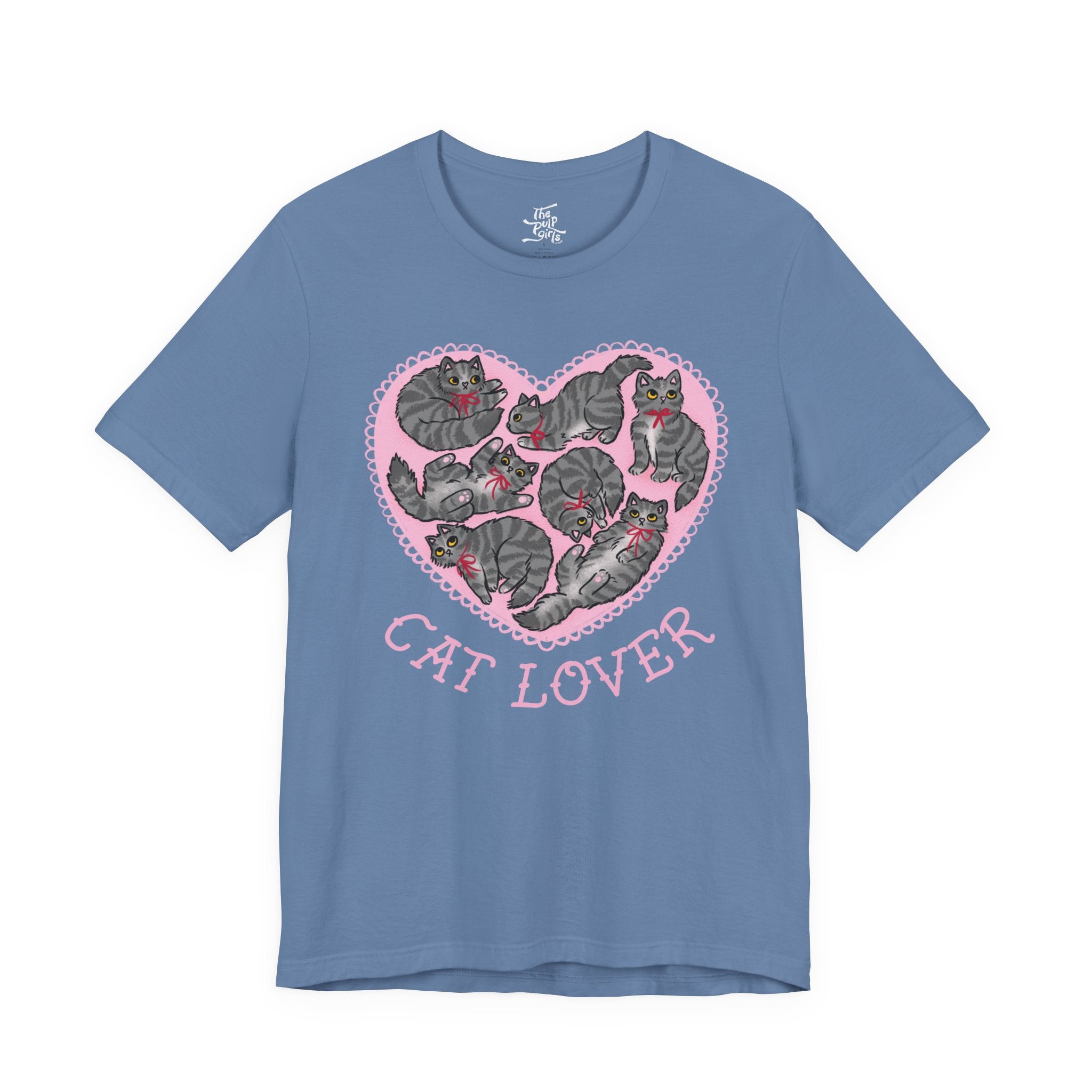 Grey Cat Lover Tee