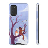Purple Bird & Fairy Phone Case