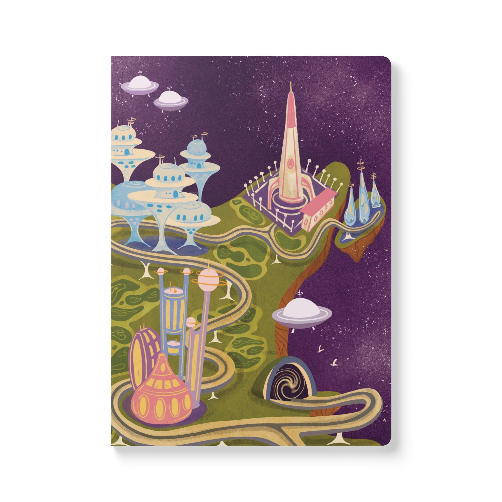 Retro Futuristic Sci-Fi Journal