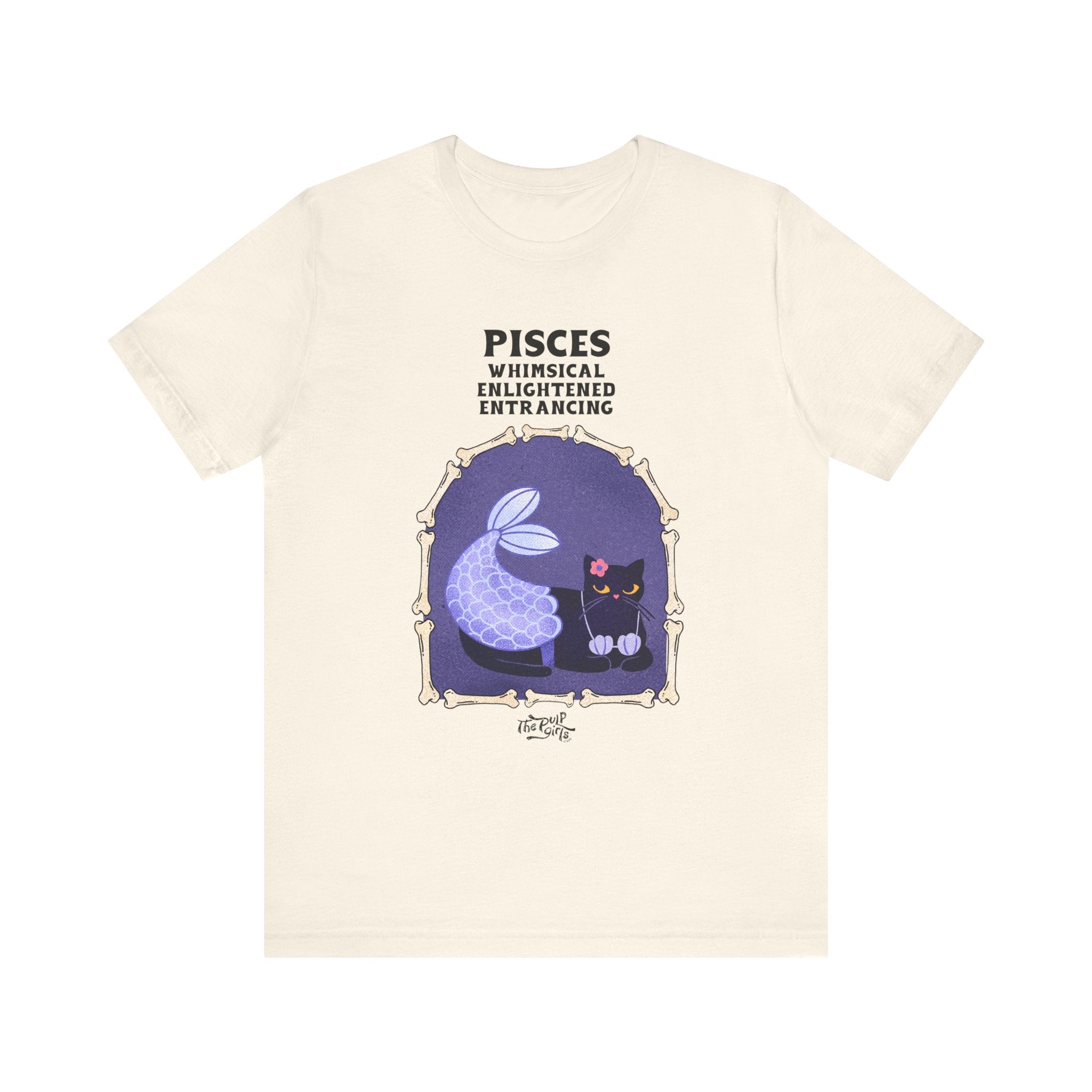 Halloween Cat Pisces Tee