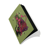 Green Hair Demon Darling Journal