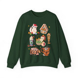 Retro Christmas Treat Crewneck Sweatshirt