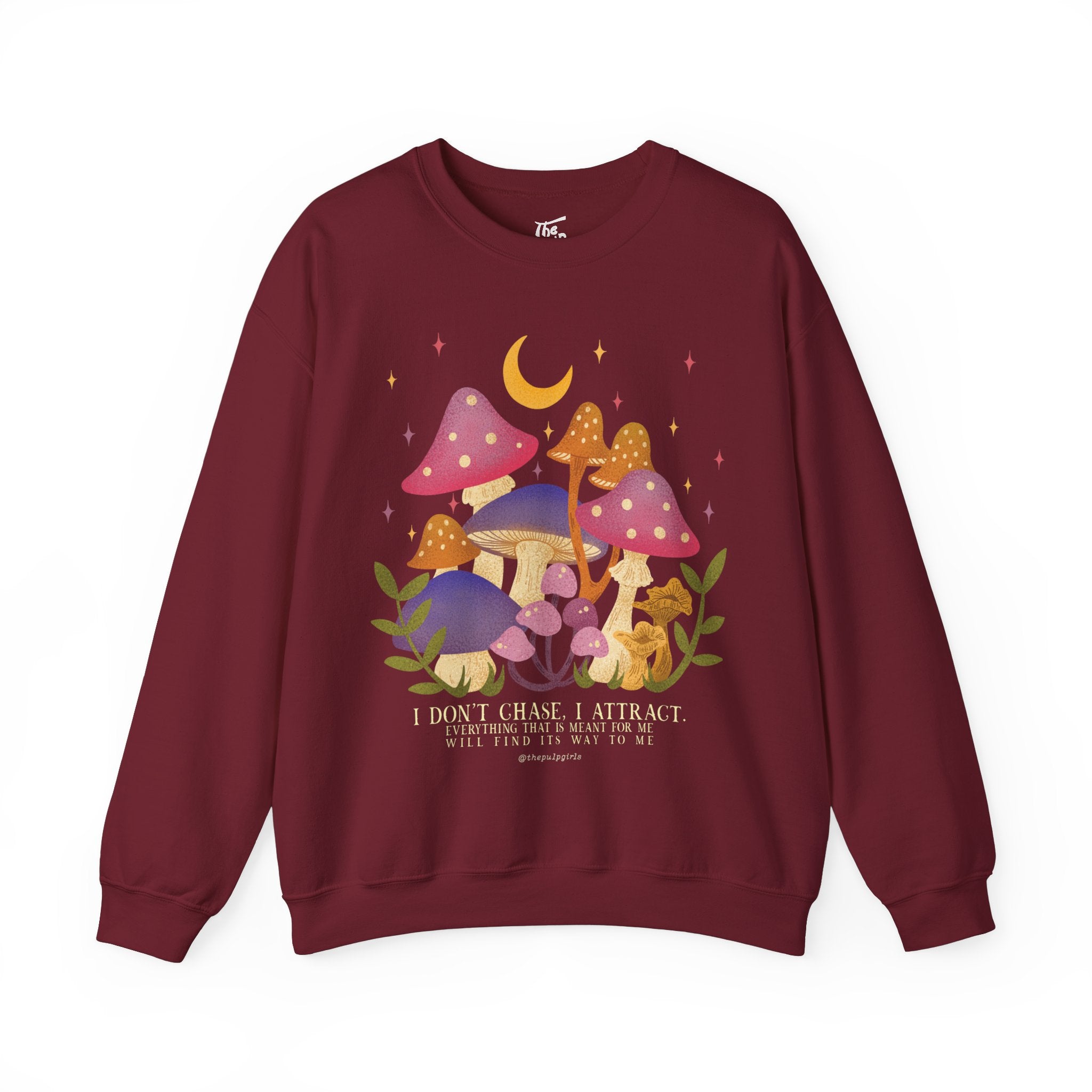 Law of Attraction Mushroom Crewneck