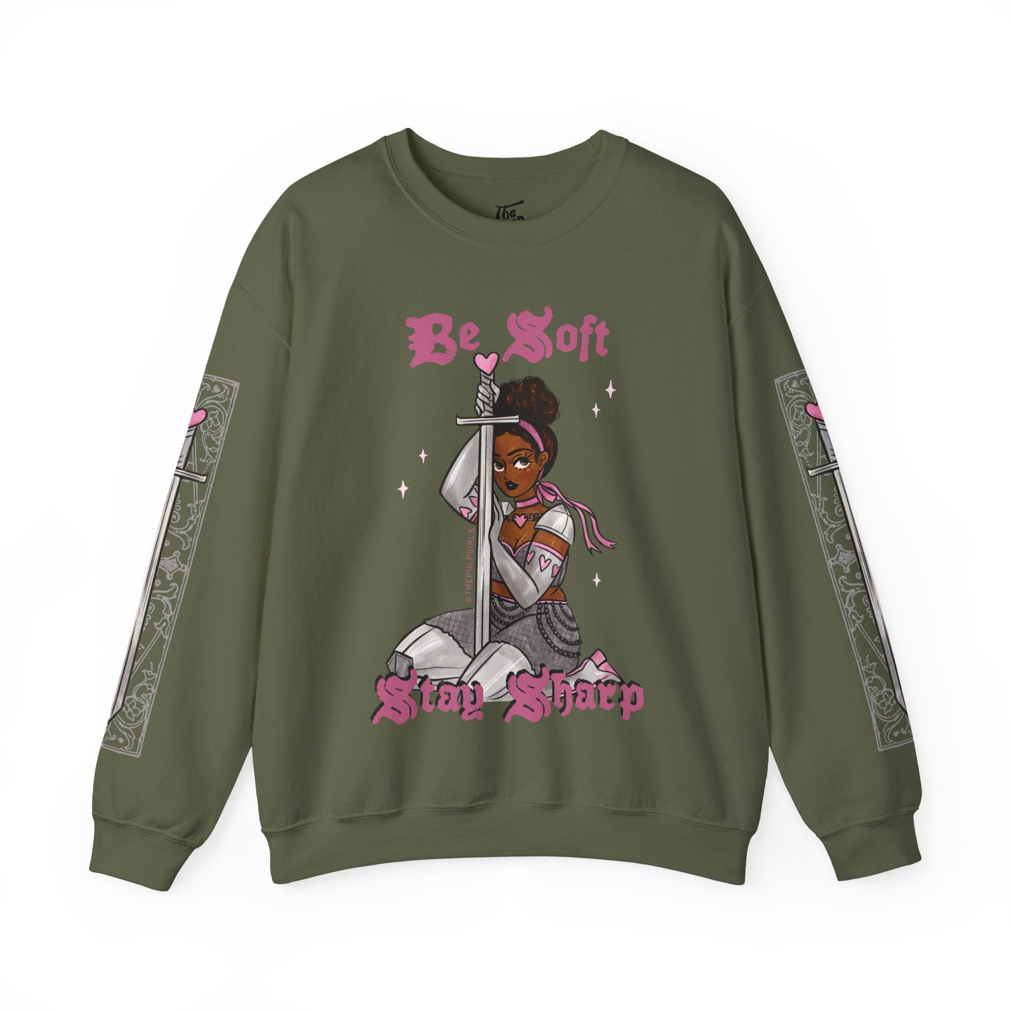 Be Soft, Stay Sharp Crewneck