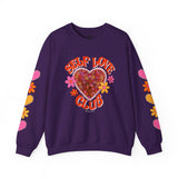 Self Love Club Orange Crewneck Sweatshirt