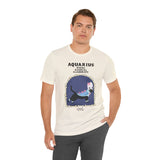 Halloween Cat Aquarius Tee