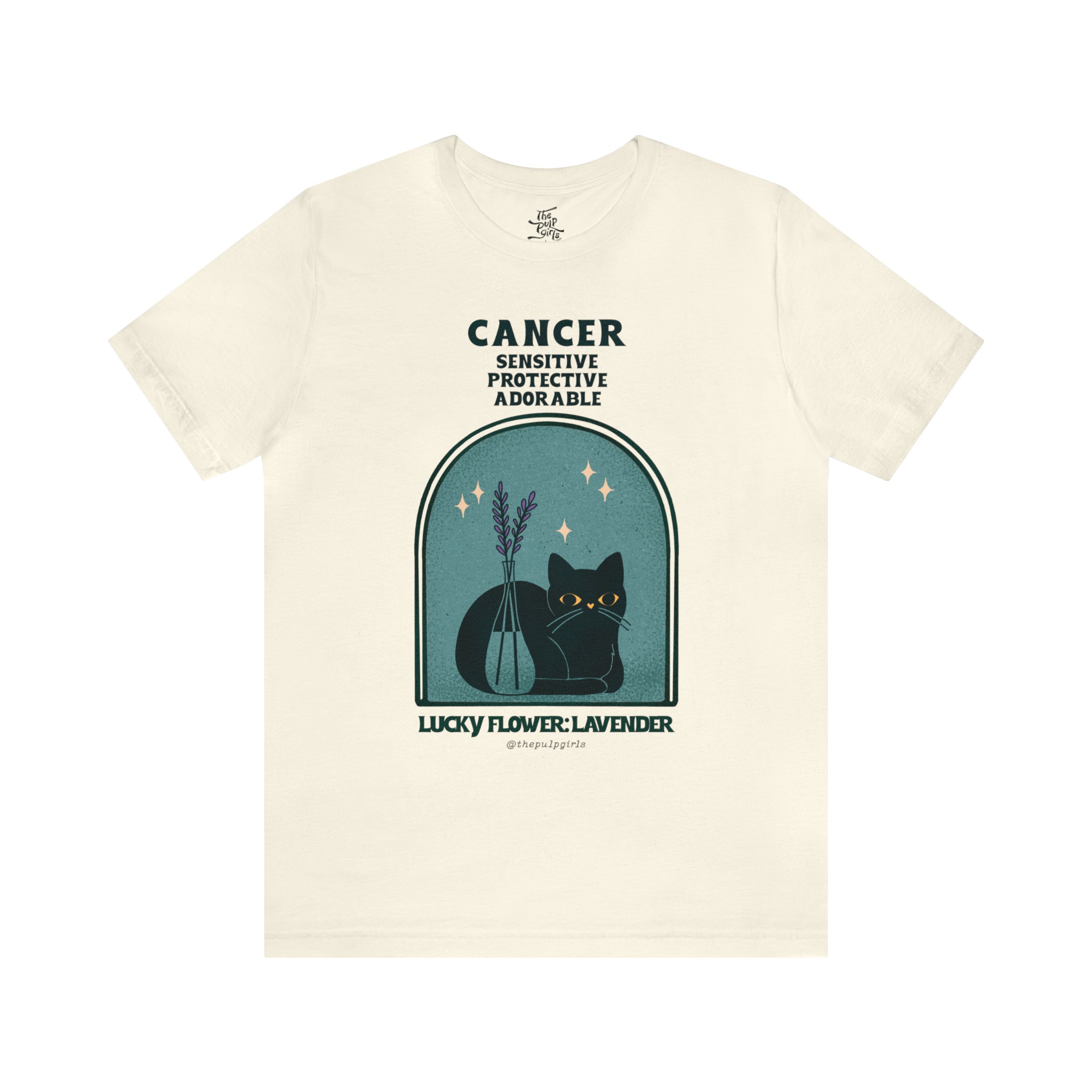 Cancer Cat Astrology Tee