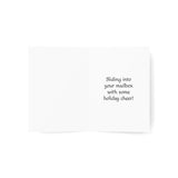 Holiday Cheer Cat Greeting Card