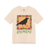 Gemini Whimsical Crow Tee