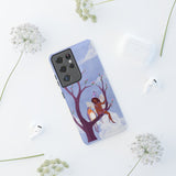 Purple Bird & Fairy Phone Case