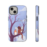 Purple Bird & Fairy Phone Case