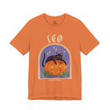 Leo Spooky Cat Astrology Tee