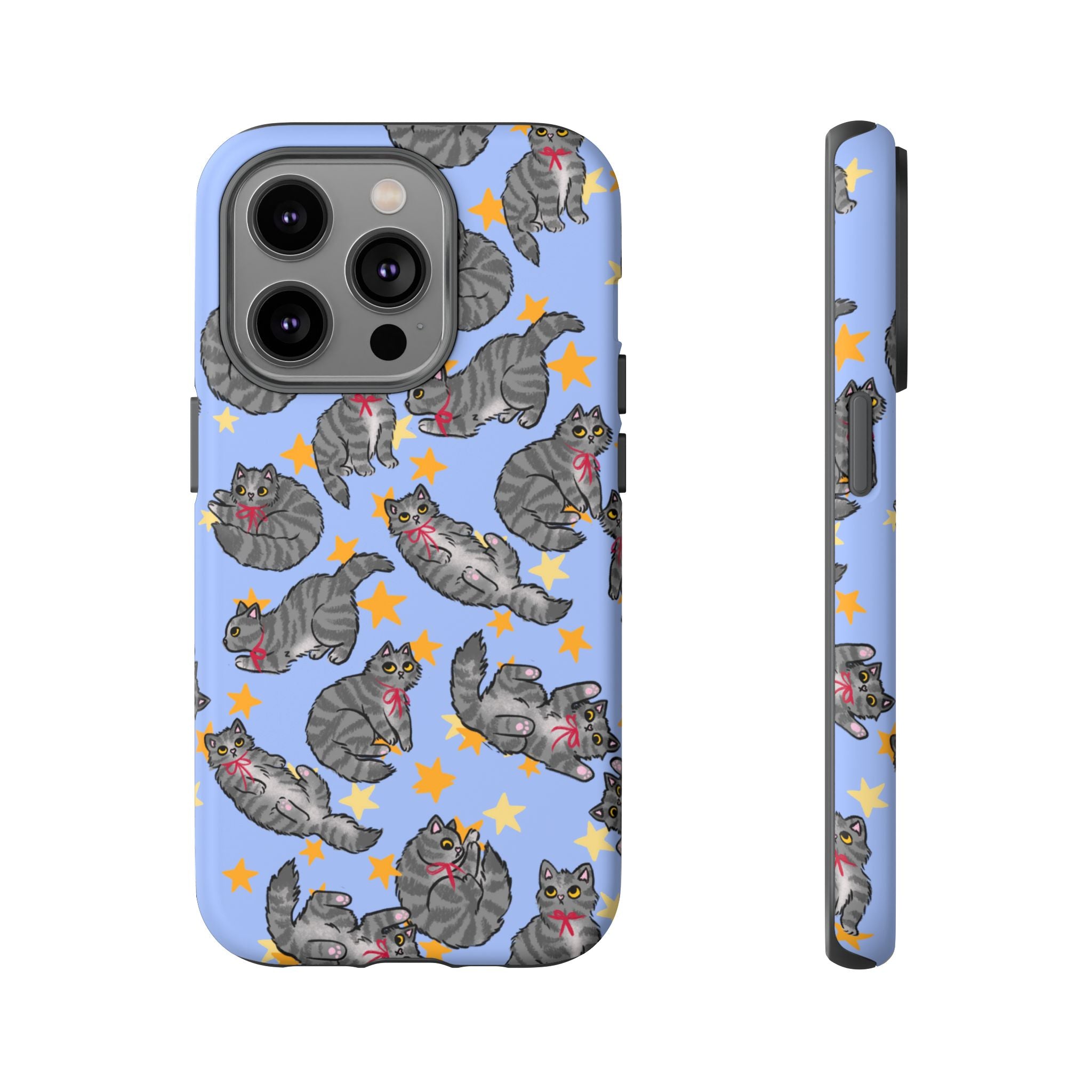 Grey Kitties Phone Case