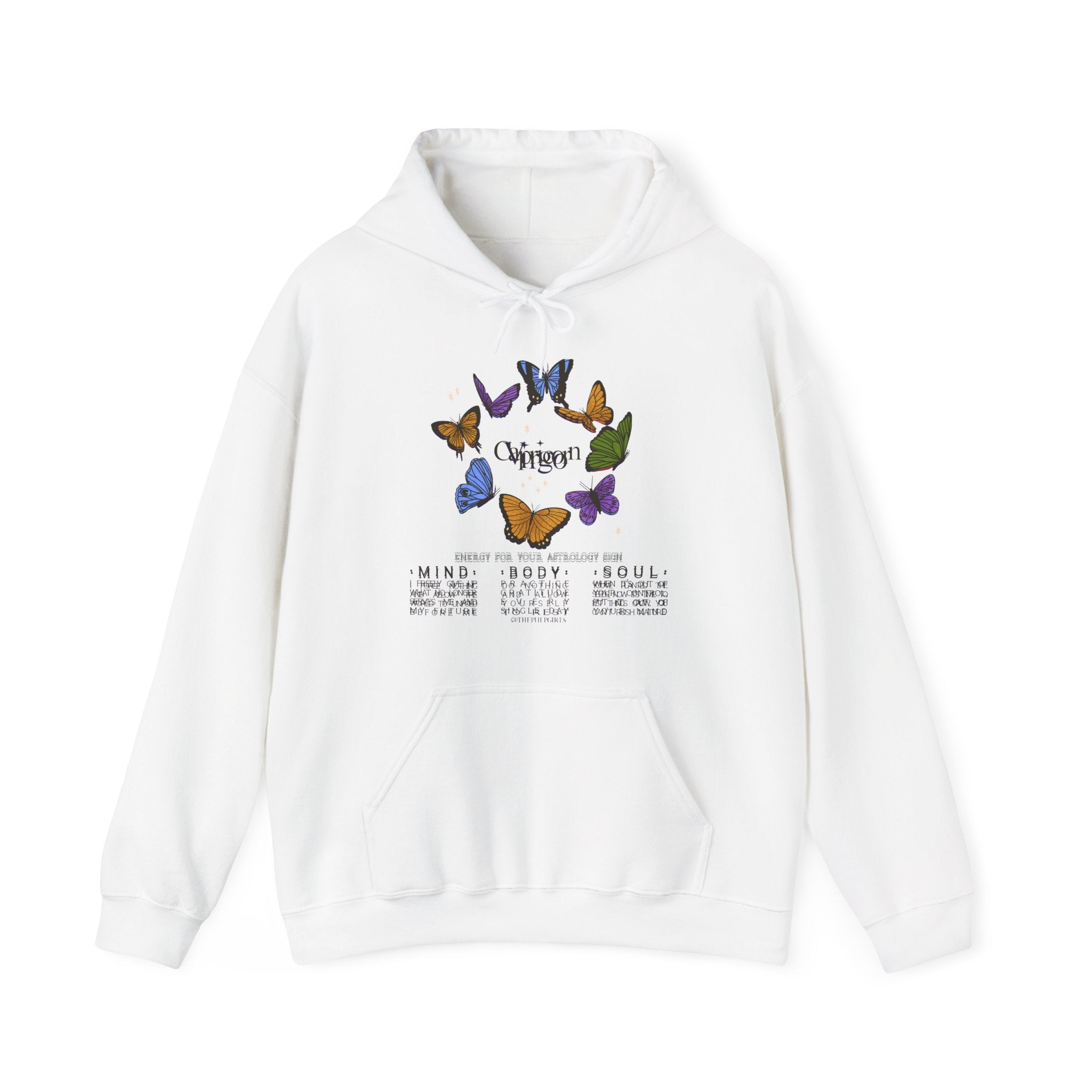 Capricorn Butterfly Astrology Hoodie