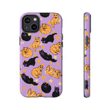 All The Kitties Phone Case - Purple