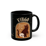 Virgo Spooky Cat Astrology Mug