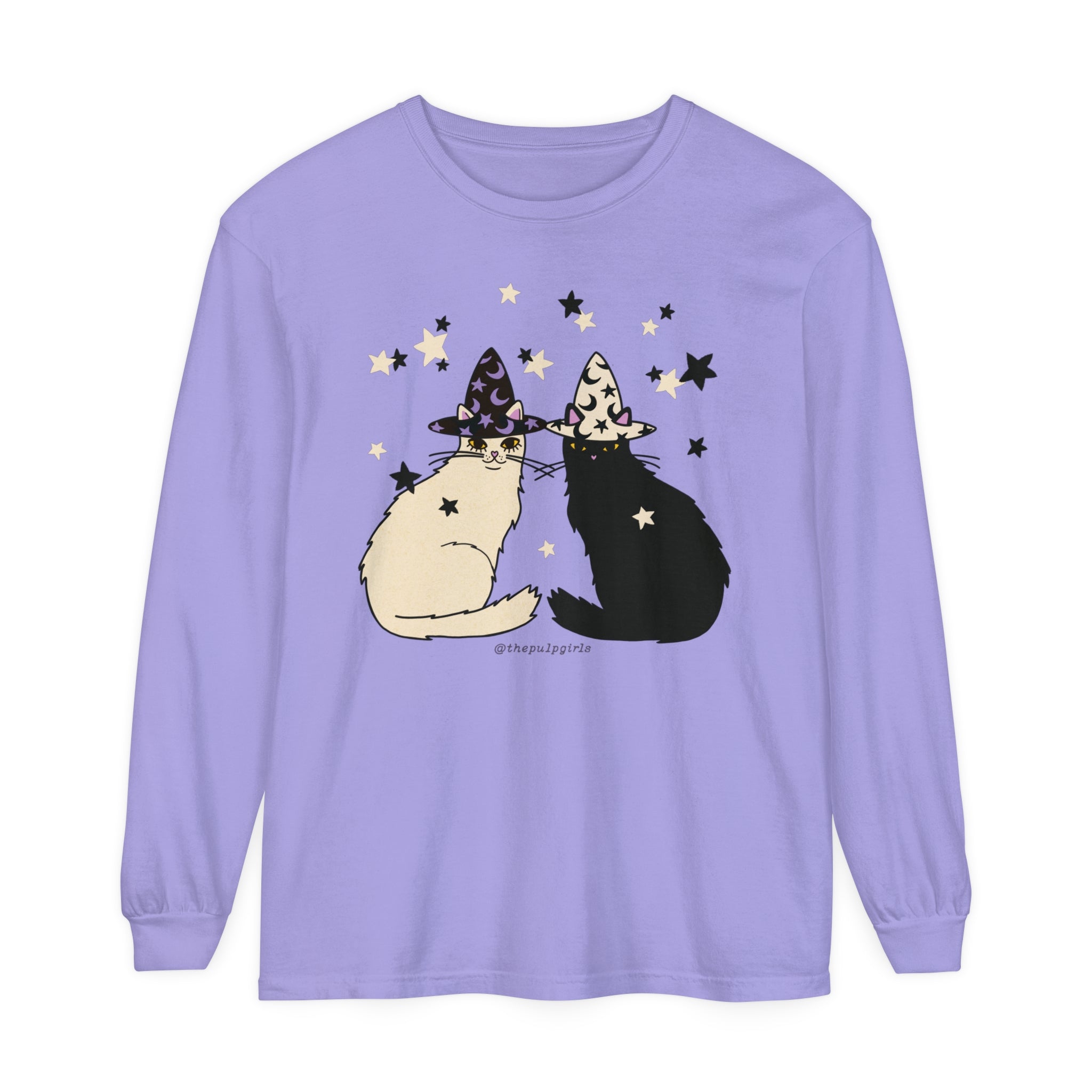 Witch Kitty Besties Long Sleeve Tee