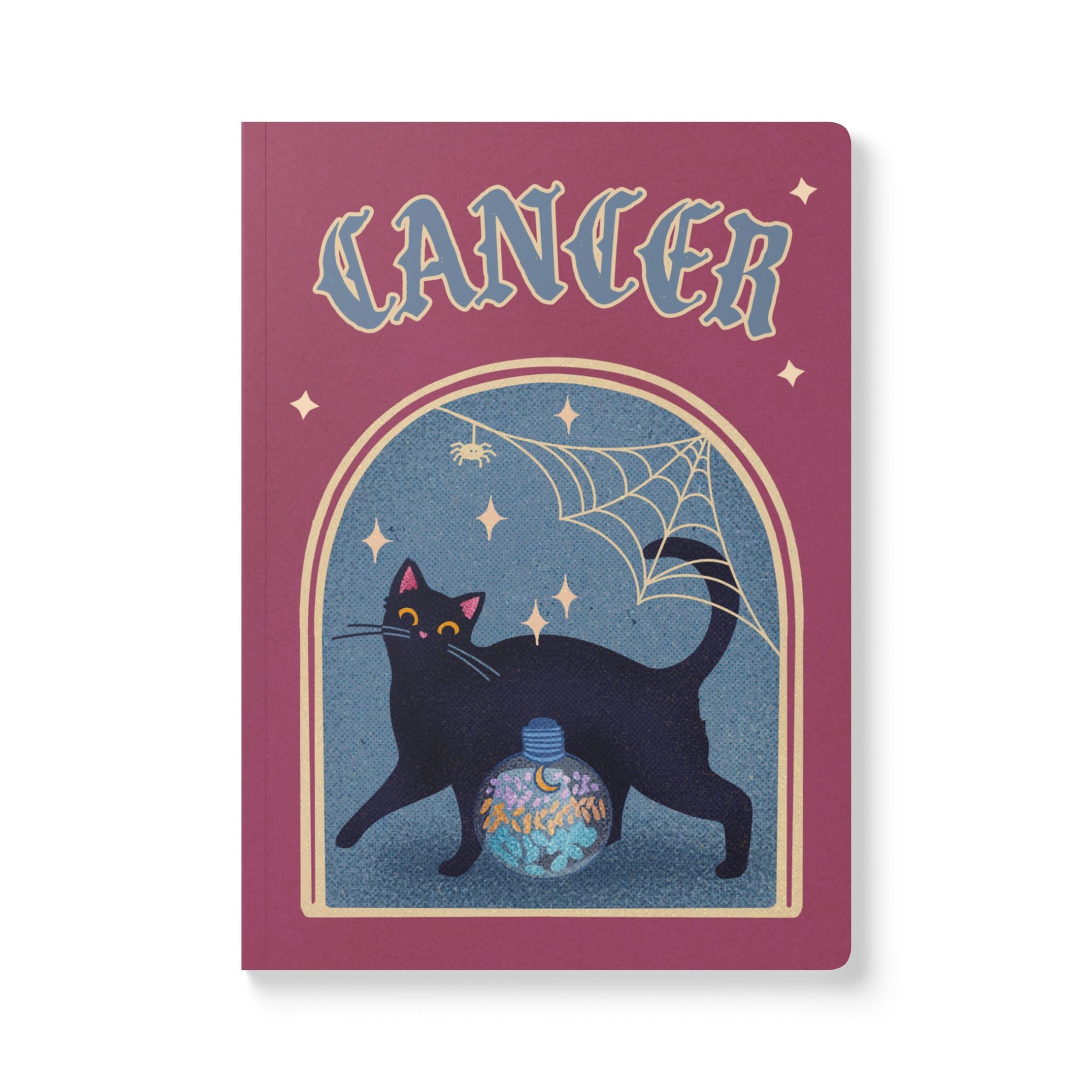 Cancer Spooky Cat Astrology Journal