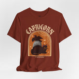 Capricorn Spooky Cat Astrology Tee