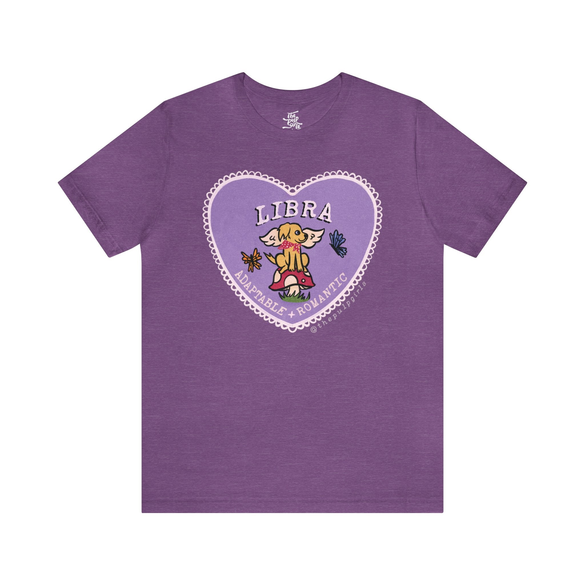 Libra Lover Dog Astrology Tee