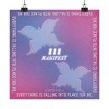 111 Angel Number Matte Art Print