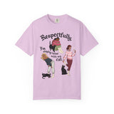 Staying Home With My Cat Tee