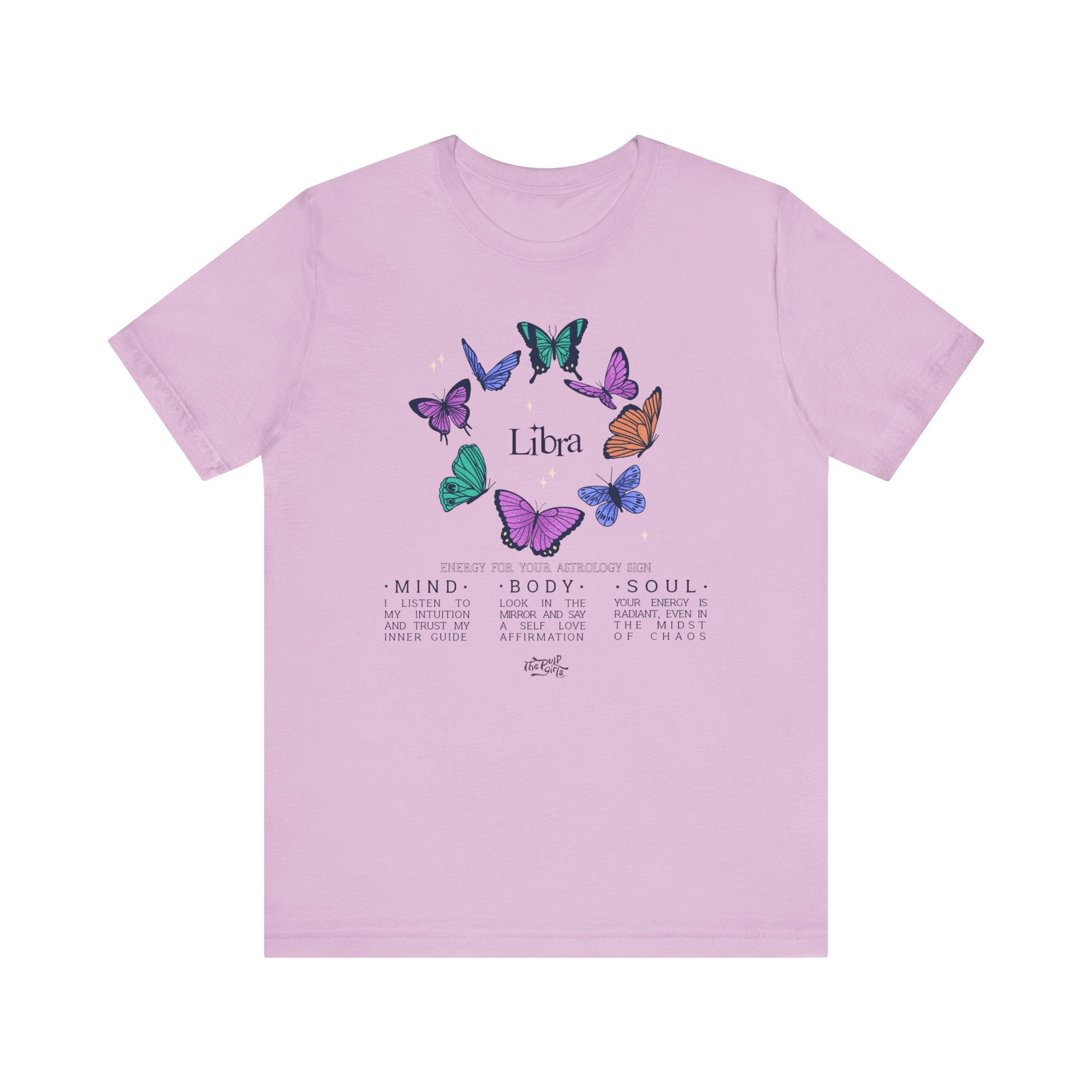 Libra Astrology Butterfly Tee