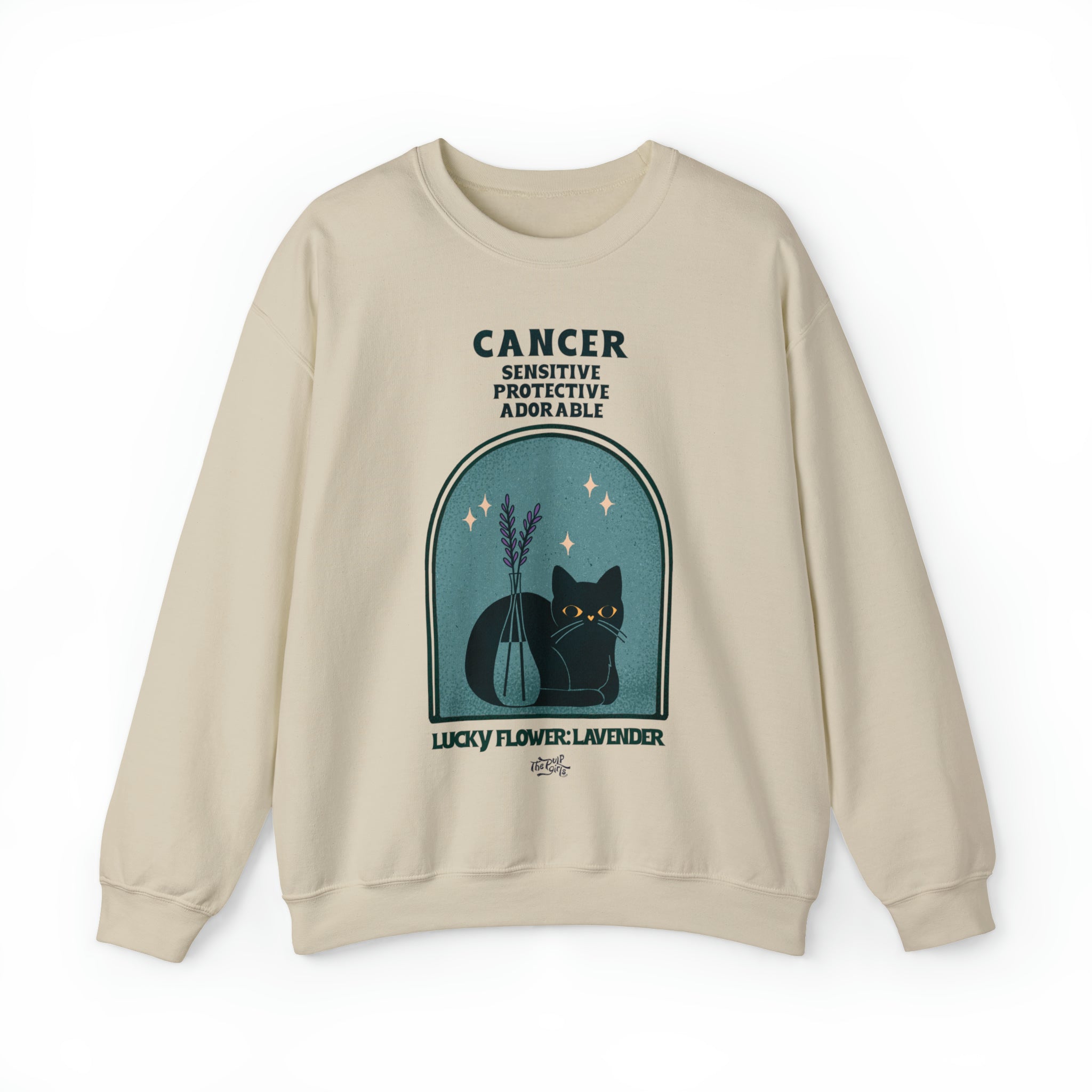 Cancer Cat Astrology Crewneck