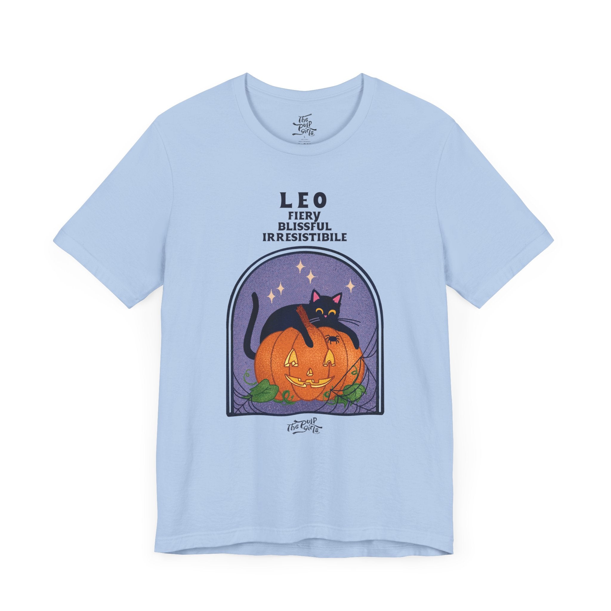 Spooky Leo Cat Astrology Tee