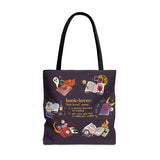 Pulp Book Lover Dark Tote