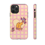 Butterfly and Dog Phone Case