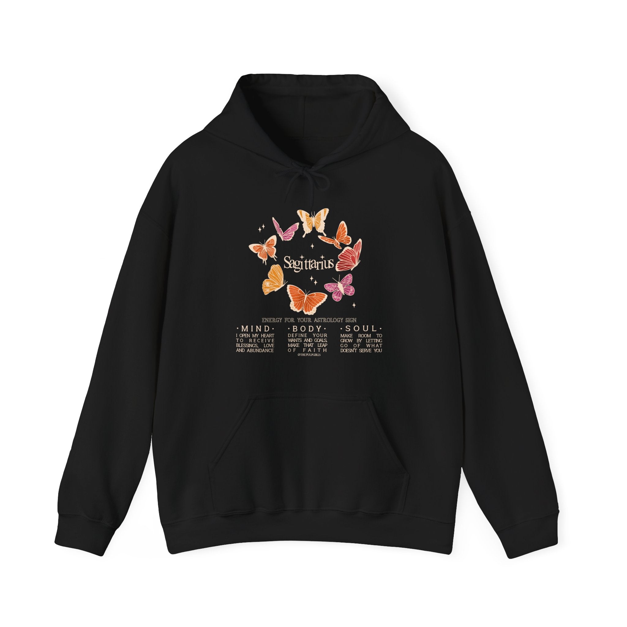 Sagittarius Butterfly Astrology Hoodie