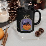 Leo Spooky Cat Astrology Mug