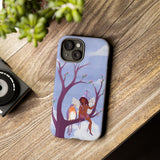 Purple Bird & Fairy Phone Case