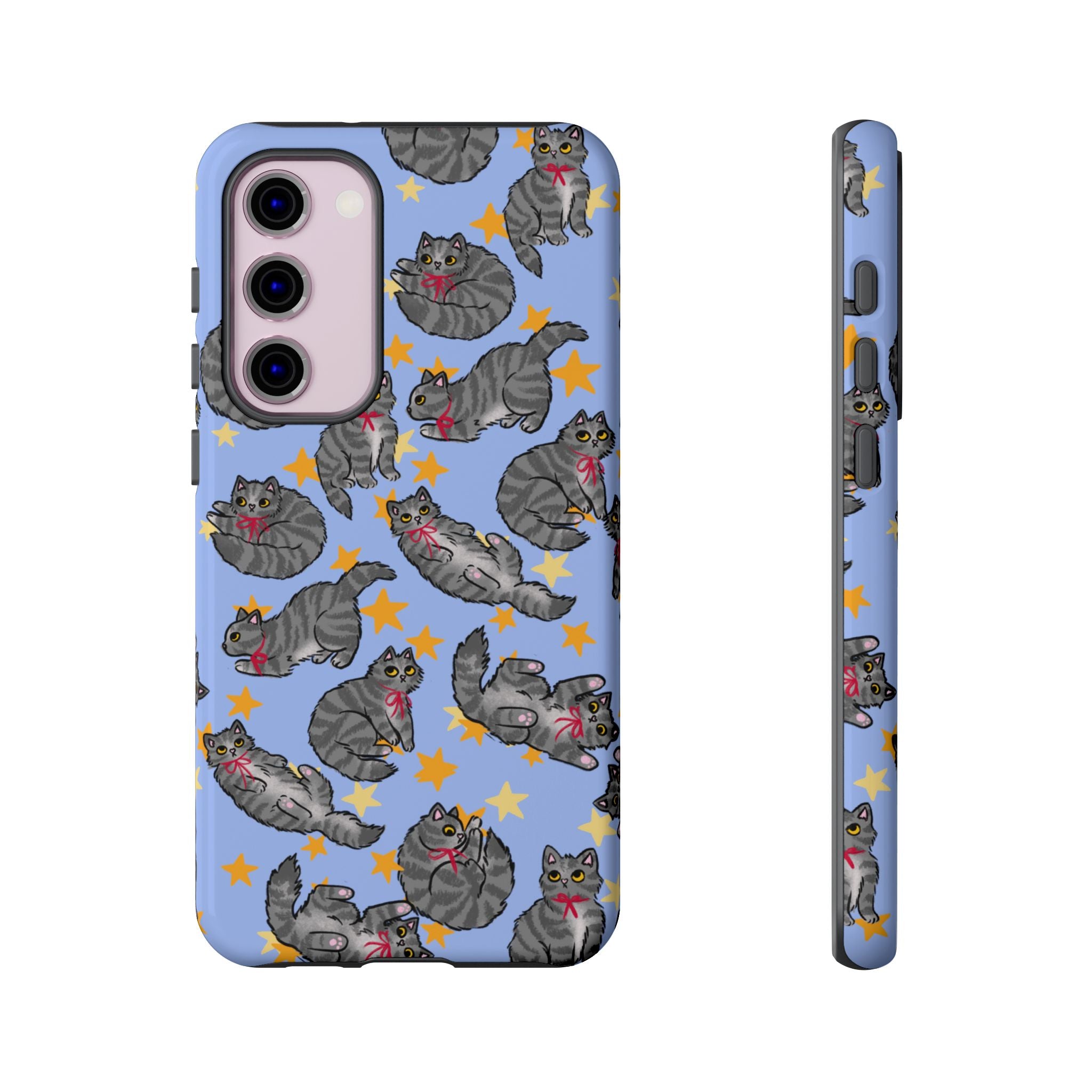 Grey Kitties Phone Case