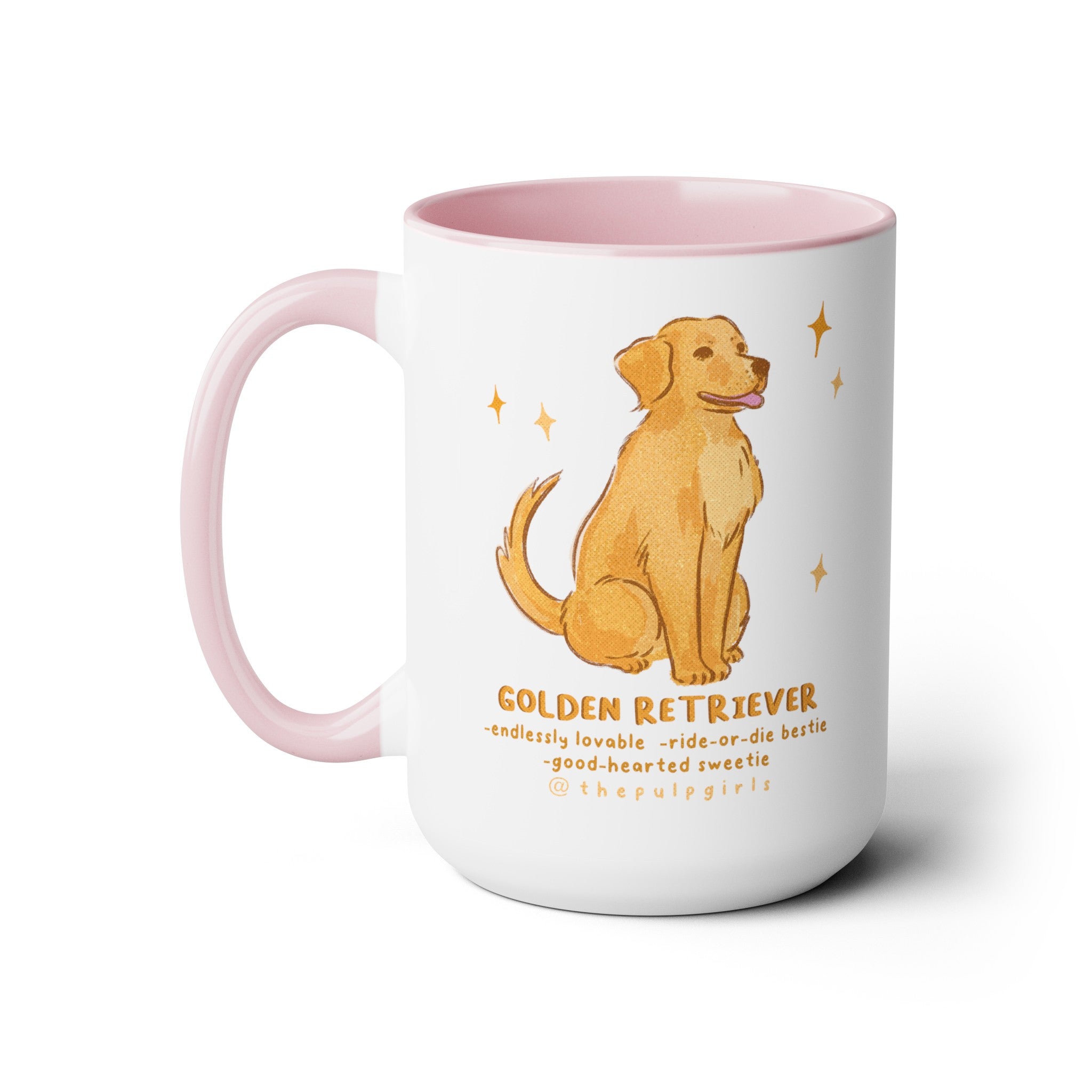 Golden Retriever Dog Mug 15oz