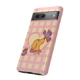 Butterfly and Dog Phone Case