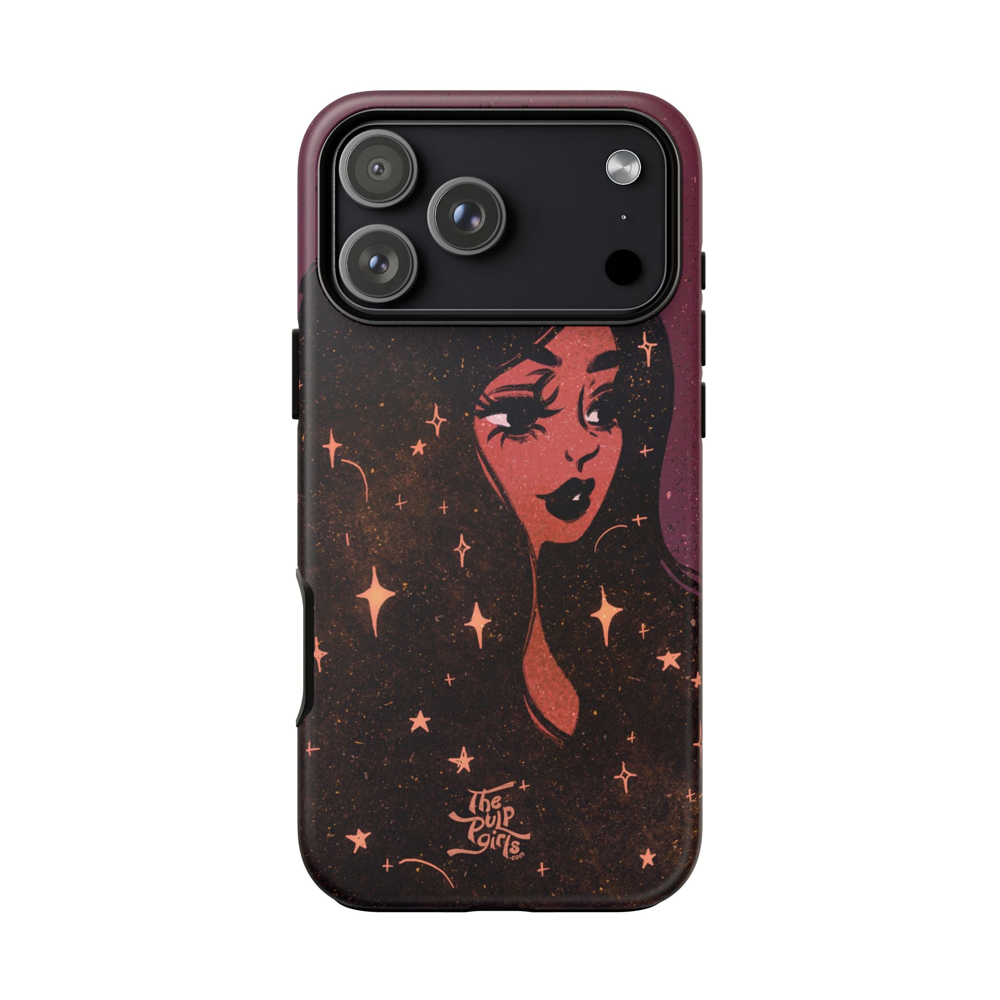 Moon Girl Red Phone Case