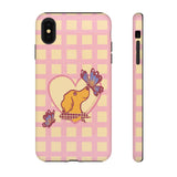 Butterfly and Dog Phone Case